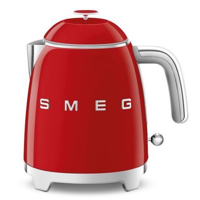 Leichte Gebrauchsspuren: SMEG Mini Wasserkocher KLF05RD rot