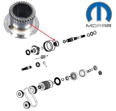 Muffer (Verteilergetriebe BW44-44) RAM 1500 Bj:11-25 (Gen.4 & Gen.5)