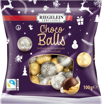 Riegelein Choco Balls massive Schokokugeln (100 g)