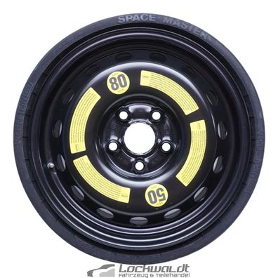 Ersatzrad Notrad Reifen 6,5x18 ET53 faltbar 5x130 Porsche Cayenne 957 955 9PA