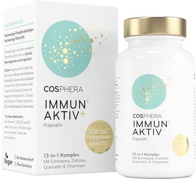 COSPHERA® 13 in 1 Immun Aktiv Komplex - 60 Kapseln - 52g Dose