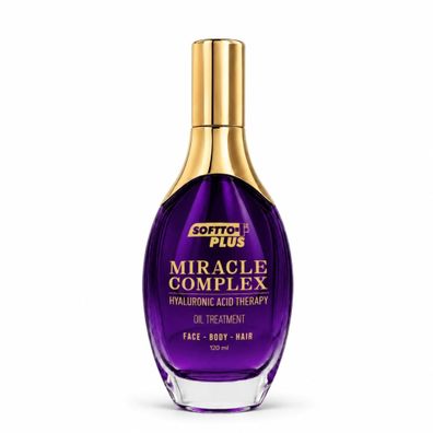Softto+Plus Miracle Complex Pflegeöl Vitamin E | Gesicht, Körper & Haar | 120 ml