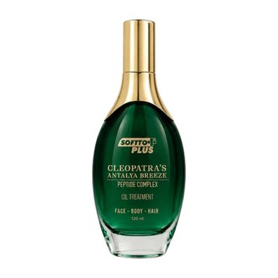Softto+Plus Cleopatra’s Antalya Breeze | Pflegeöl, Gesicht & Körper Haar | 120ml