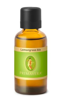 6x Primavera Lemongrass bio Ätherisches Öl 50ml