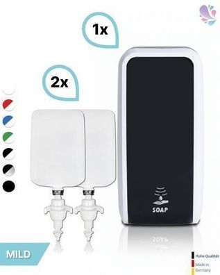 Schaumseifenspender SENSOR, Blanc Cosmos versch. Farben+2x Schaumseife