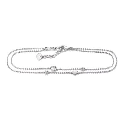 Thomas Sabo - AK0040-M02-14-L27V - Fußkette - Damen - 22 - 27 cm