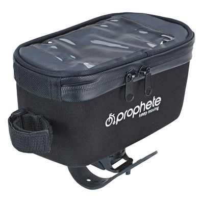 Prophete Oberrohrtasche 7422 Fahrradtasche mit Smartphone-Fach für 5,5 Zoll Handy