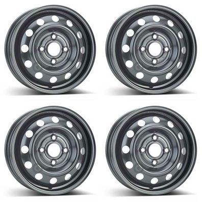 4 Alcar Stahlfelgen 4.5Jx13 Zoll ET46 4x100 Für KIA Picanto 4er Satz