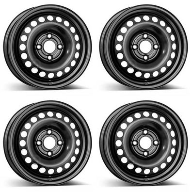 4 Alcar Stahlfelgen 5.0Jx14 Zoll ET45 4x100 Für SUZUKI Celerio 4er Satz
