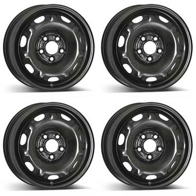 4 Alcar Stahlfelgen 5.0Jx14 Zoll ET38 5x100 Für SEAT Ibiza 4er Satz
