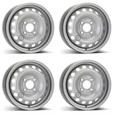 4 Alcar Stahlfelgen 4.5Jx13 Zoll ET36 4x100 Für Renault Clio Twingo 4er Satz