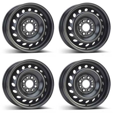 4 Alcar Stahlfelgen 5.0Jx13 Zoll ET33 4x98 Für FIAT Seicento 4er Satz