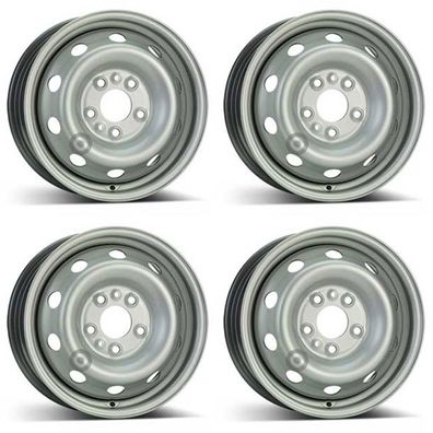 4 Alcar Stahlfelgen 6.0Jx15 Zoll ET68 5x118 Für FIAT Ducato 4er Satz