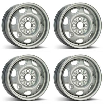 4 Alcar Stahlfelgen 5.0Jx13 Zoll ET46 4x100 Für Mitsubishi Colt Lancer 4er Satz