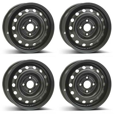 4 Alcar Stahlfelgen 5.0Jx13 Zoll ET45 4x100 Für Daewoo Kalos 4er Satz