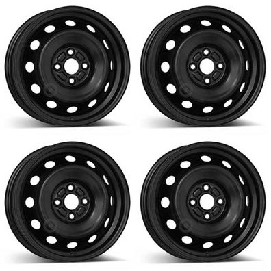 4 Alcar Stahlfelgen 5.0Jx15 Zoll ET40 4x100 Für SUZUKI Baleno 4er Satz