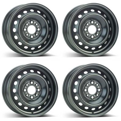 4 Alcar Stahlfelgen 5.0Jx13 Zoll ET35 4x98 Für FIAT Panda Punto 4er Satz