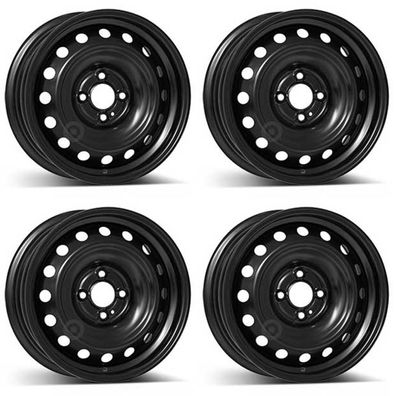 4 Alcar Stahlfelgen 6.0Jx15 Zoll ET31 4x100 Für Renault Clio 4er Satz