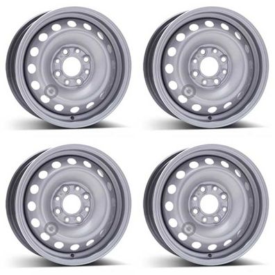 4 Alcar Stahlfelgen 5.0Jx13 Zoll ET35 4x98 Für FIAT Panda 4er Satz
