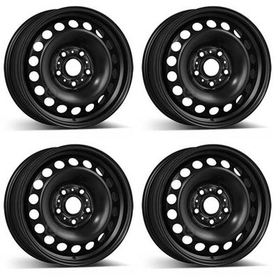 4 Alcar Stahlfelgen 6.0Jx15 Zoll ET43 5x112 Für Volkswagen Golf 4er Satz