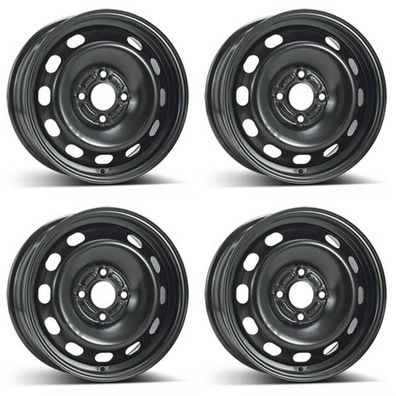 4 Alcar Stahlfelgen 6.0Jx15 Zoll ET37 4x108 Für FORD Tourneo Courier Transit 4er Satz