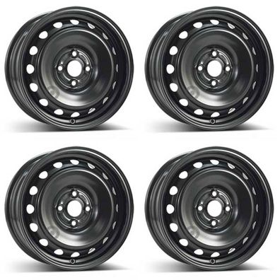 4 Alcar Stahlfelgen 6.0Jx15 Zoll ET47 4x100 Für Hyundai Bayon i20 4er Satz
