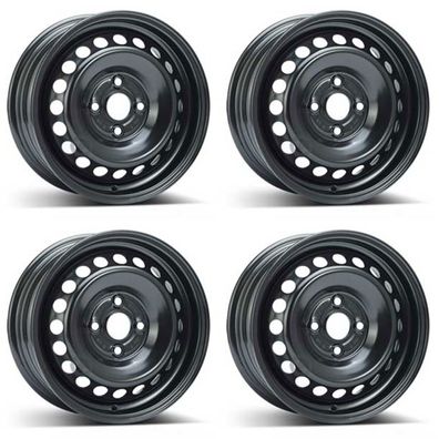 4 Alcar Stahlfelgen 5.5Jx14 Zoll ET47 4x100 Für Hyundai i10 4er Satz