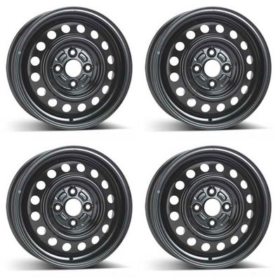 4 Alcar Stahlfelgen 4.5Jx14 Zoll ET45 4x100 Für SUZUKI Alto 4er Satz