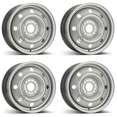 4 Alcar Stahlfelgen 5.5Jx14 Zoll ET36 4x100 Für Renault Kangoo 4er Satz