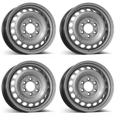 4 Alcar Stahlfelgen 6.5Jx16 Zoll ET54 6x130 Für Mercedes Benz Sprinter; printer 4er