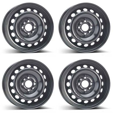 4 Alcar Stahlfelgen 5.5Jx14 Zoll ET35 4x98 Für FIAT Panda Punto 4er Satz