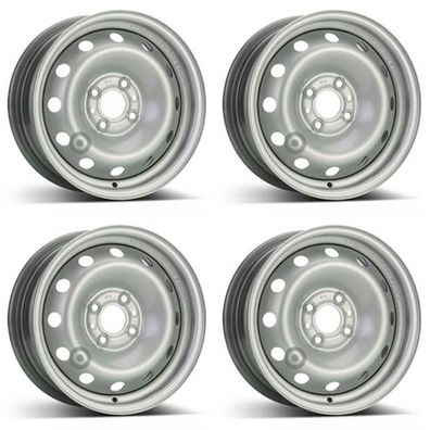 4 Alcar Stahlfelgen 5.5Jx14 Zoll ET32 4x98 Für FIAT Doblo 4er Satz