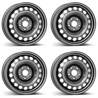 4 Alcar Stahlfelgen 6.0Jx15 Zoll ET37 5x105 Für OPEL Astra 4er Satz