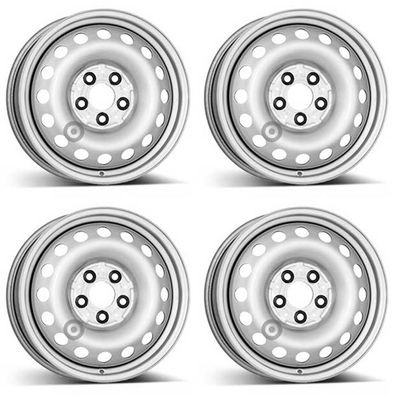 4 Alcar Stahlfelgen 6.5Jx16 Zoll ET52 5x112 Für Mercedes Benz V Vito 4er Satz