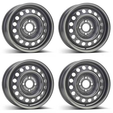 4 Alcar Stahlfelgen 5.5Jx14 Zoll ET36 4x100 Für Renault Clio Kangoo Megane Scenic