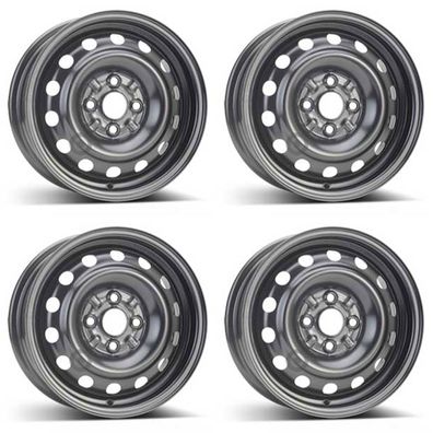 4 Alcar Stahlfelgen 5.5Jx14 Zoll ET45 4x100 Für MAZDA 323 4er Satz