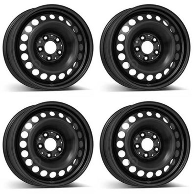4 Alcar Stahlfelgen 6.5Jx16 Zoll ET38 5x112 Für Mercedes Benz C 4er Satz