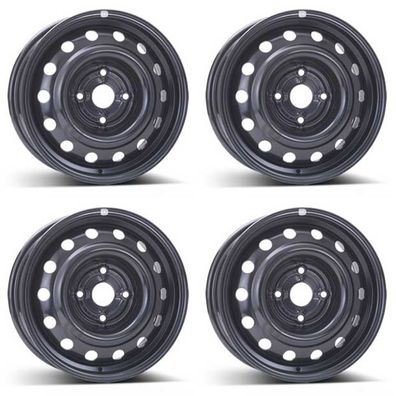 4 Alcar Stahlfelgen 5.5Jx14 Zoll ET44 4x114.3 Für Chevrolet Lacetti Nubira Tacuma