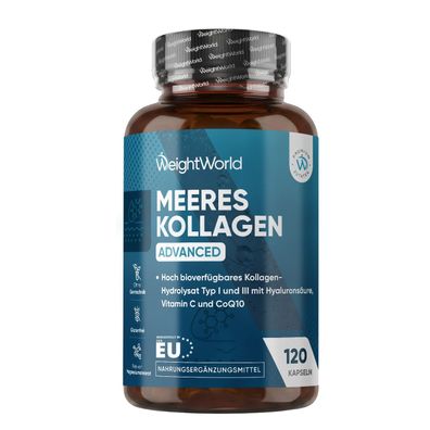 WeightWorld Marine Collagen Advanced - 1200 mg Hydrolysiertes Collagen