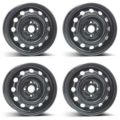 4 Alcar Stahlfelgen 5.5Jx14 Zoll ET46 4x100 Für Hyundai i20 4er Satz