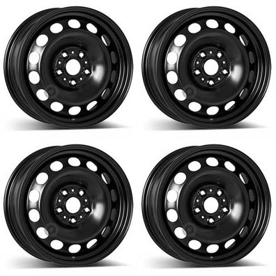 4 Alcar Stahlfelgen 6.5Jx16 Zoll ET46 5x112 Für SEAT Leon 4er Satz