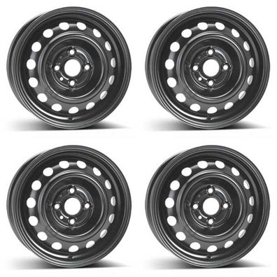 4 Alcar Stahlfelgen 5.0Jx14 Zoll ET45 4x100 Für Hyundai i20 4er Satz