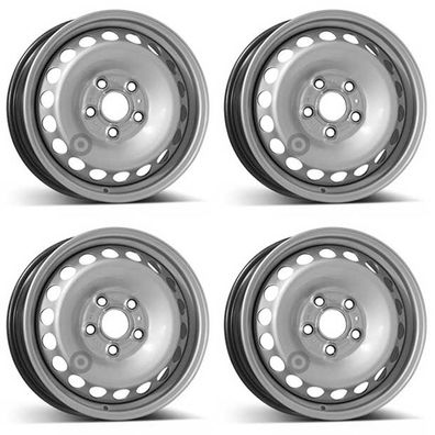 4 Alcar Stahlfelgen 6.5Jx16 Zoll ET60 5x120 Für Volkswagen Crafter 4er Satz