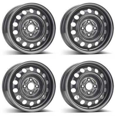 4 Alcar Stahlfelgen 5.5Jx14 Zoll ET45 4x100 Für TOYOTA Cordoba Corolla 4er Satz