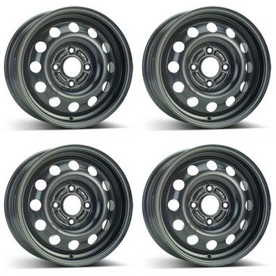 4 Alcar Stahlfelgen 6.0Jx14 Zoll ET41 4x108 Für FORD Escort Orion 4er Satz