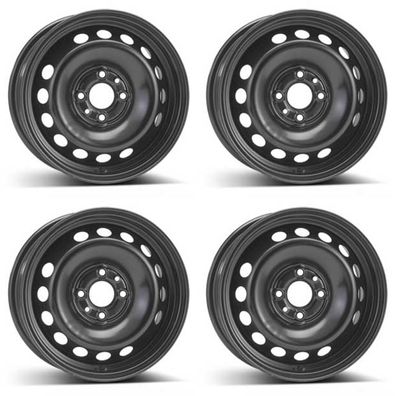 4 Alcar Stahlfelgen 6.0Jx14 Zoll ET40 4x98 Für FIAT Idea 4er Satz
