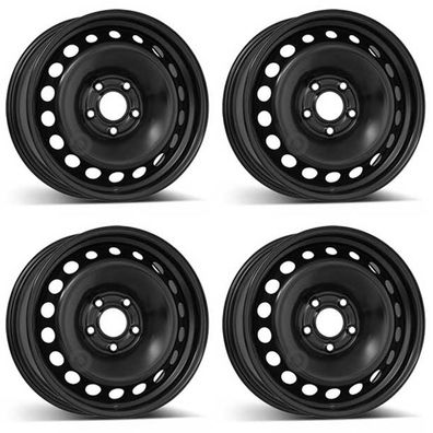 4 Alcar Stahlfelgen 6.5Jx16 Zoll ET41 5x114.3 Für Renault Megane Talisman 4er Satz