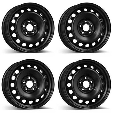 4 Alcar Stahlfelgen 6.5Jx16 Zoll ET45 5x108 Für FORD Puma 4er Satz