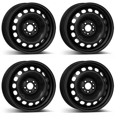 4 Alcar Stahlfelgen 6.5Jx16 Zoll ET39 5x98 Für FIAT Tipo 4er Satz