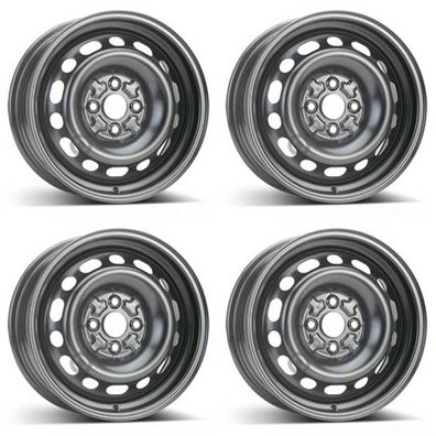4 Alcar Stahlfelgen 6.0Jx15 Zoll ET45 4x100 Für MAZDA 2 4er Satz
